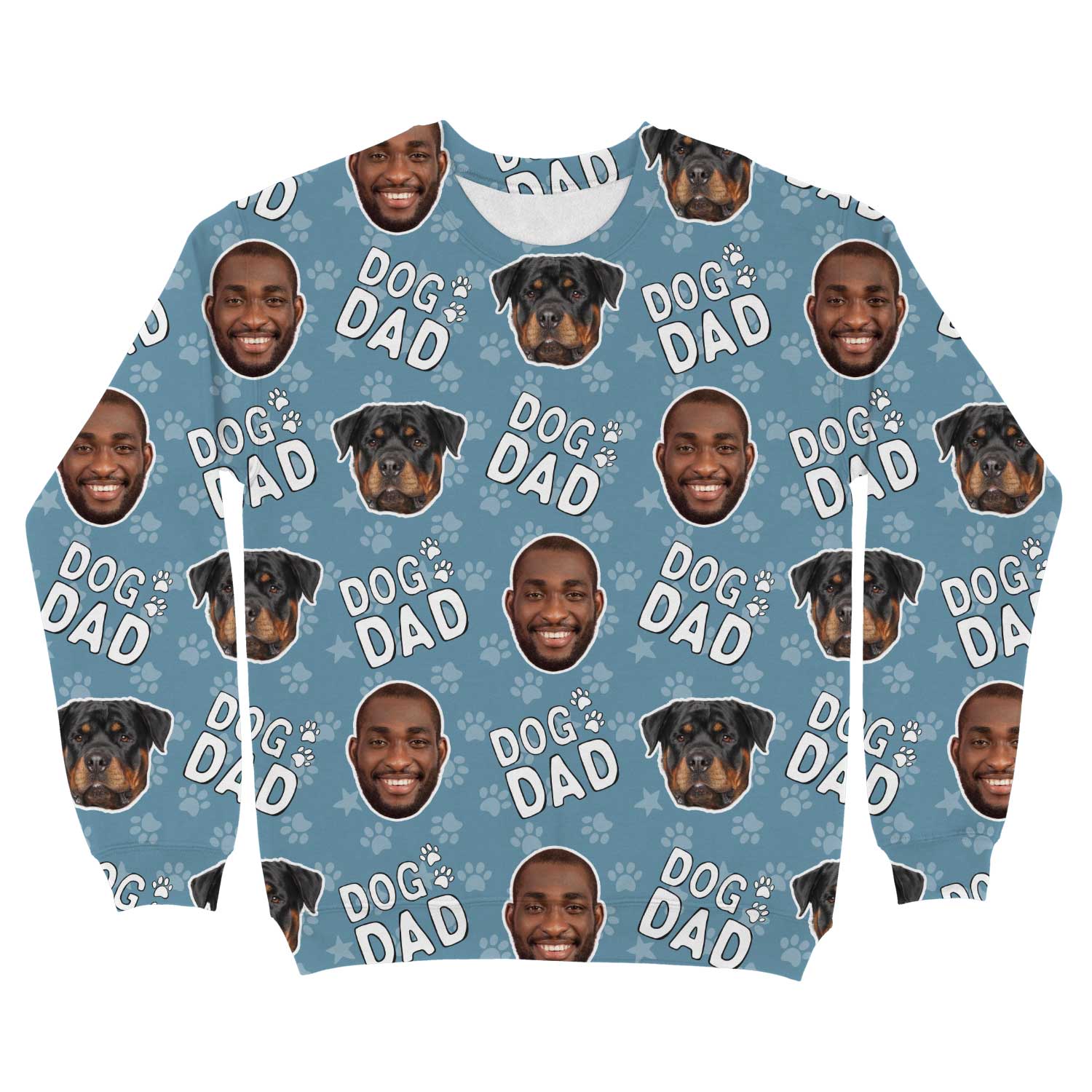 Dog Dad Custom Sweatshirt