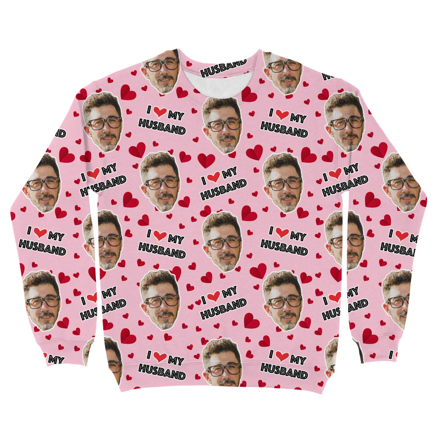 I Love My Husband Custom Sweatshirt