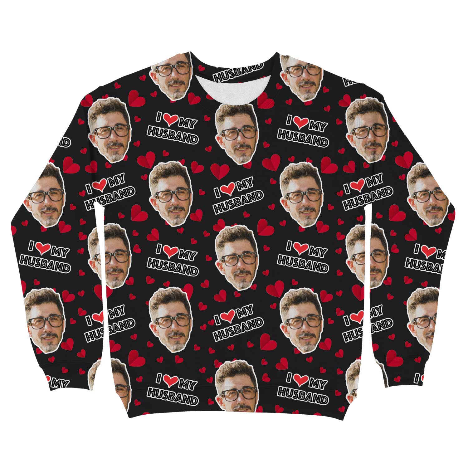 I Love My Husband Custom Sweatshirt