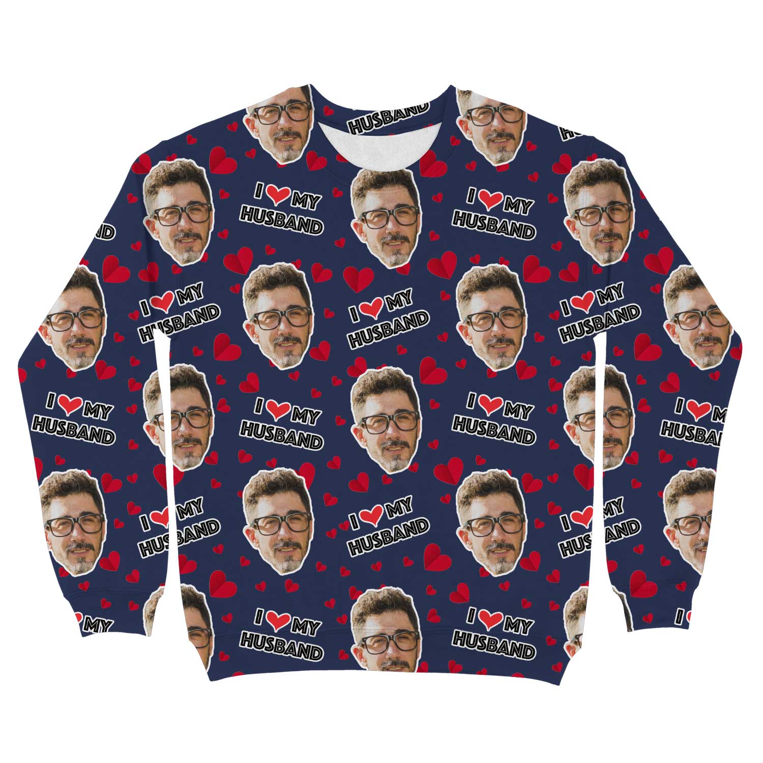I Love My Husband Custom Sweatshirt