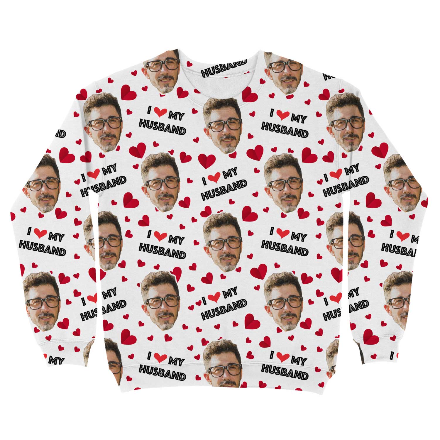I Love My Husband Custom Sweatshirt