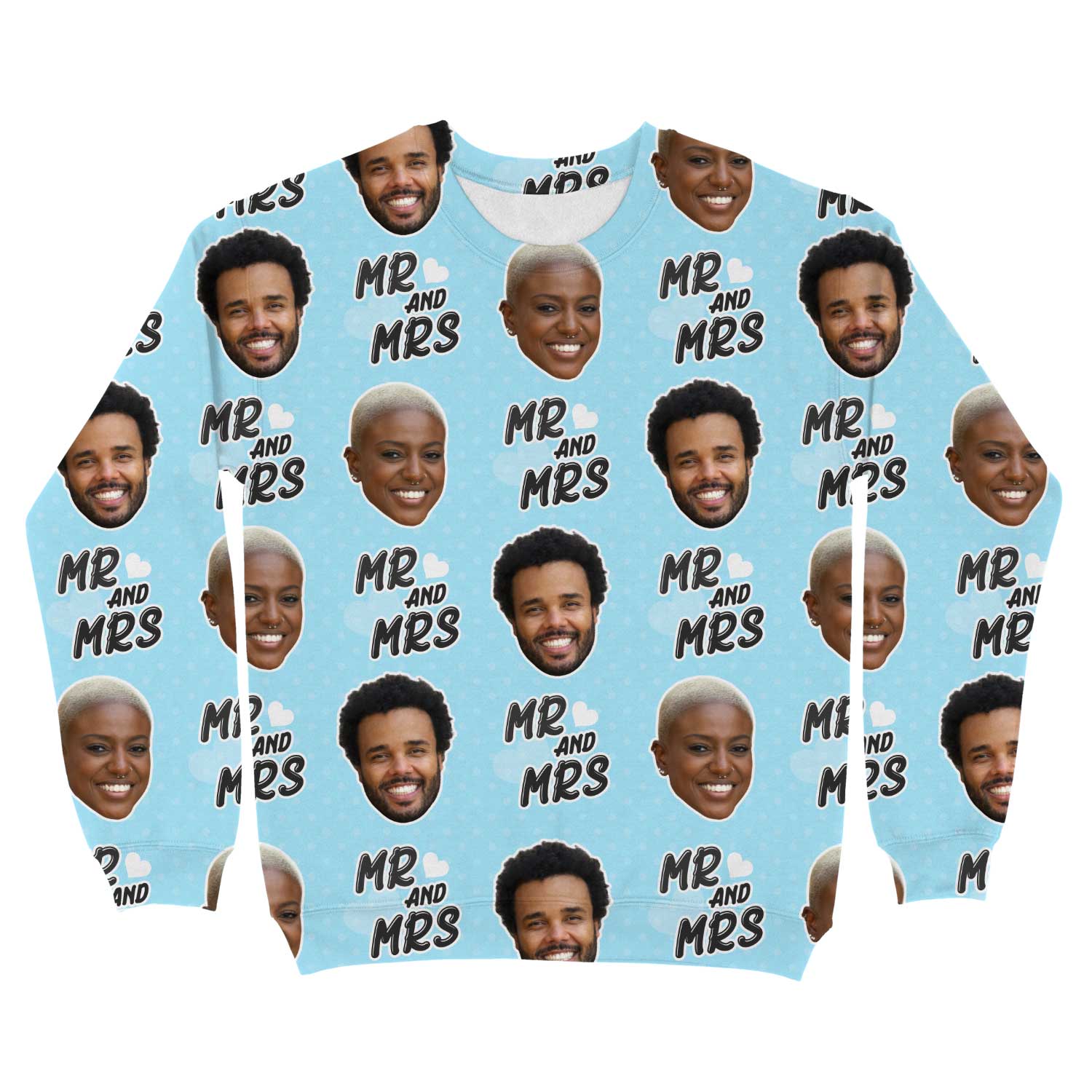 Mr & Mrs Custom Sweatshirt