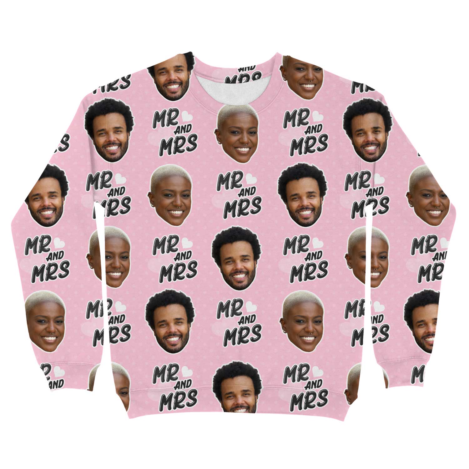 Mr & Mrs Custom Sweatshirt