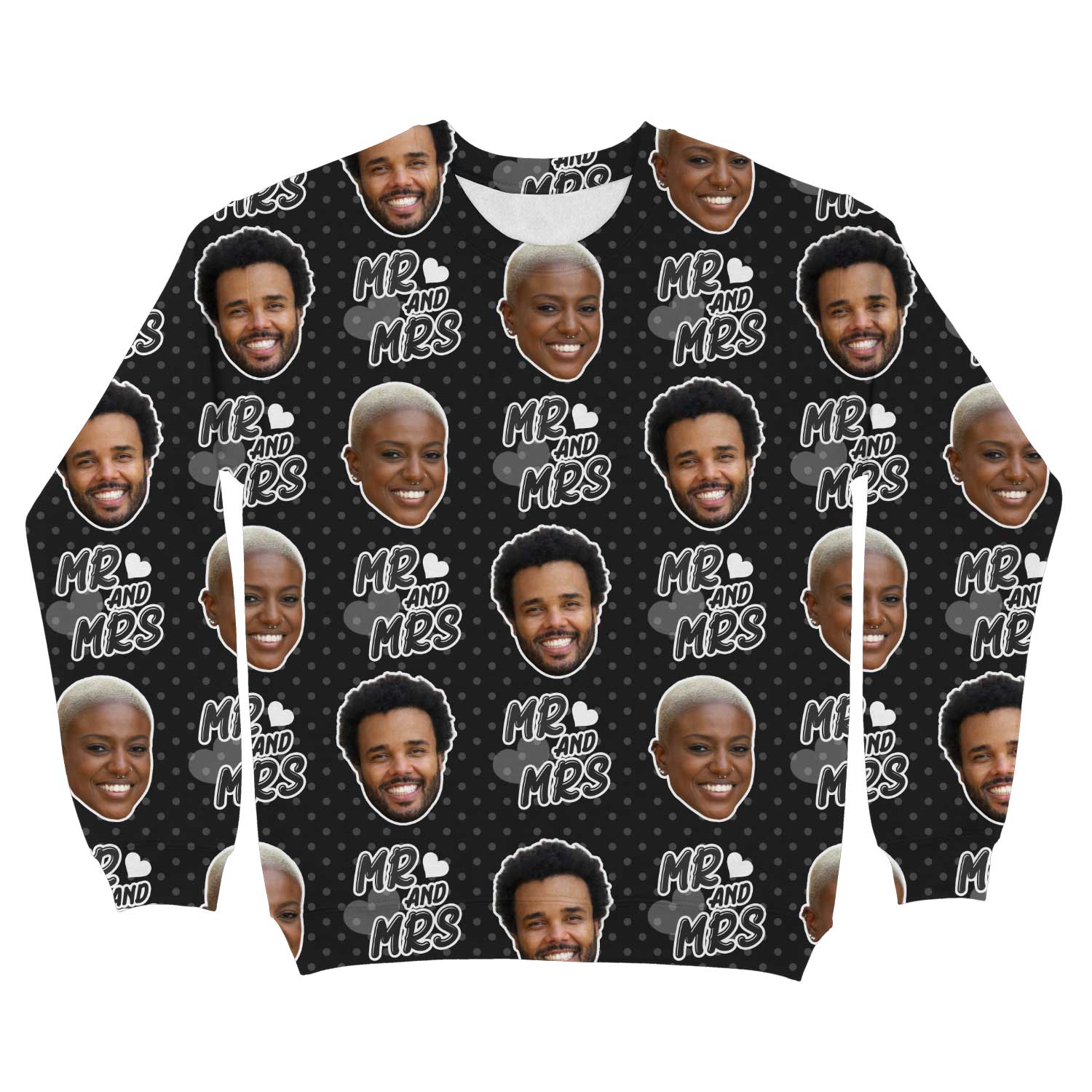 Mr & Mrs Custom Sweatshirt