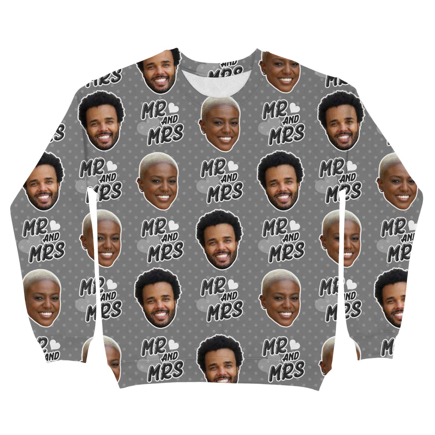 Mr & Mrs Custom Sweatshirt