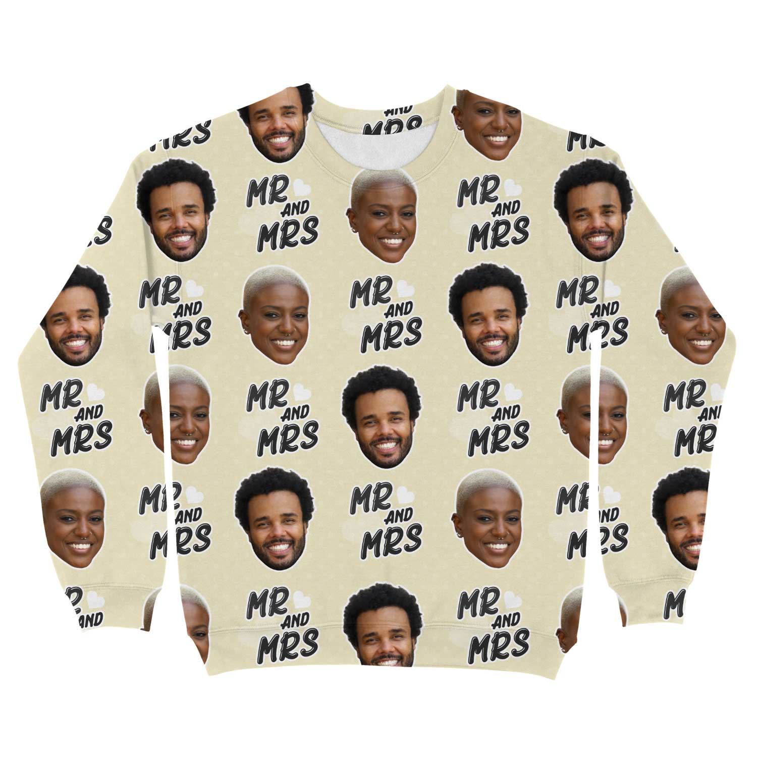 Mr & Mrs Custom Sweatshirt