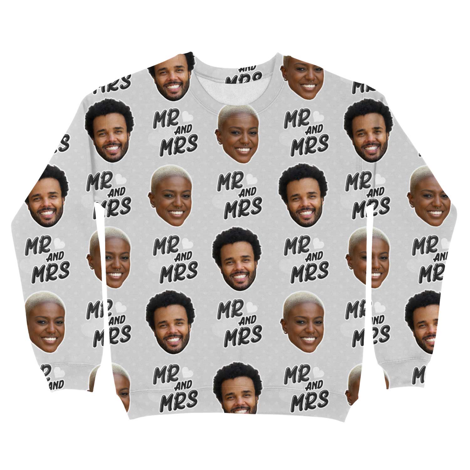 Mr & Mrs Custom Sweatshirt