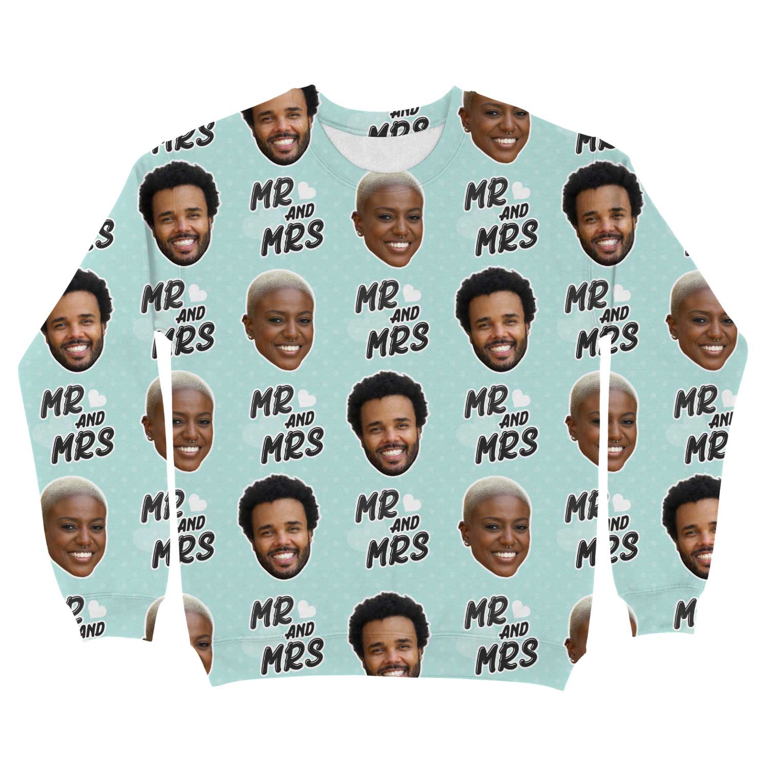 Mr & Mrs Custom Sweatshirt