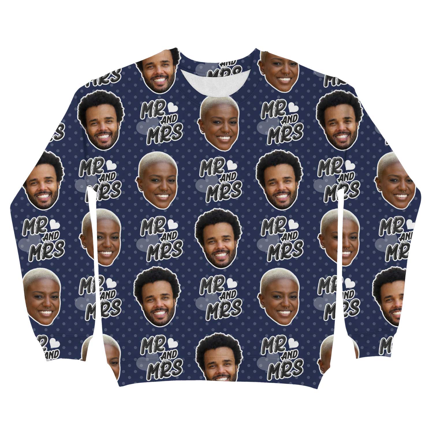 Mr & Mrs Custom Sweatshirt
