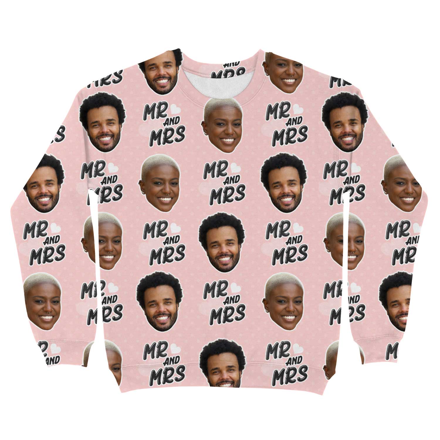 Mr & Mrs Custom Sweatshirt