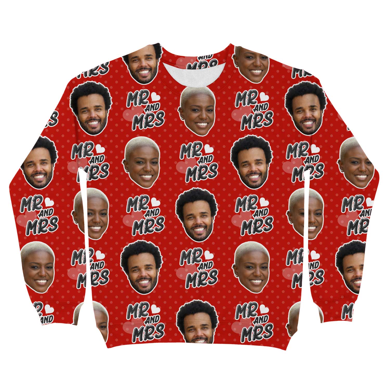 Mr & Mrs Custom Sweatshirt