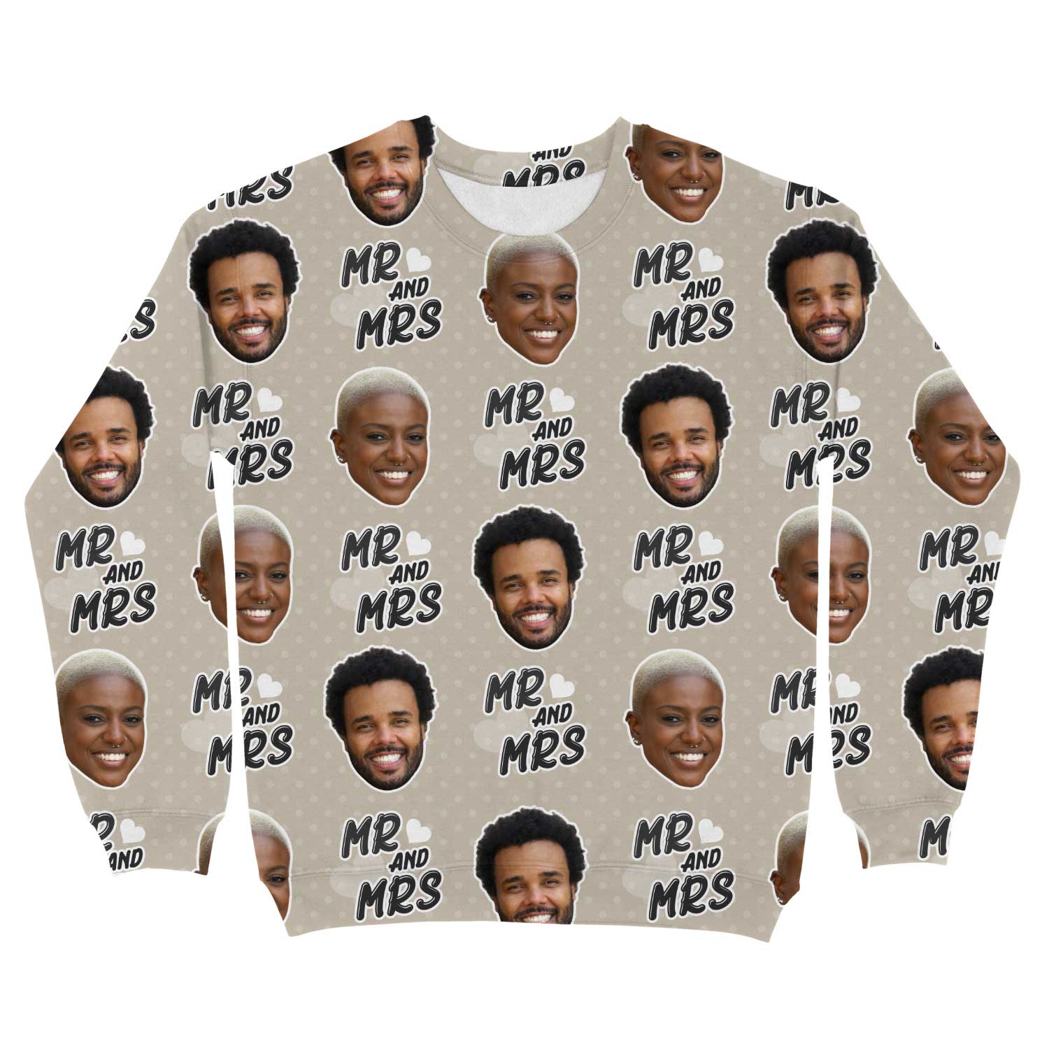 Mr & Mrs Custom Sweatshirt