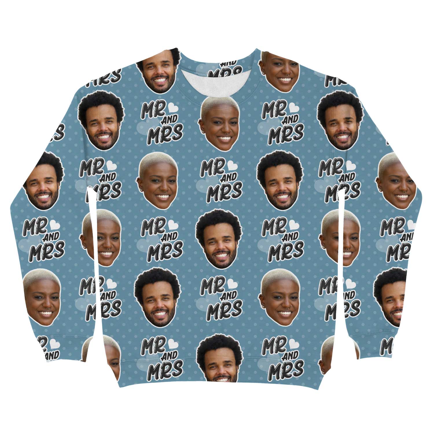 Mr & Mrs Custom Sweatshirt