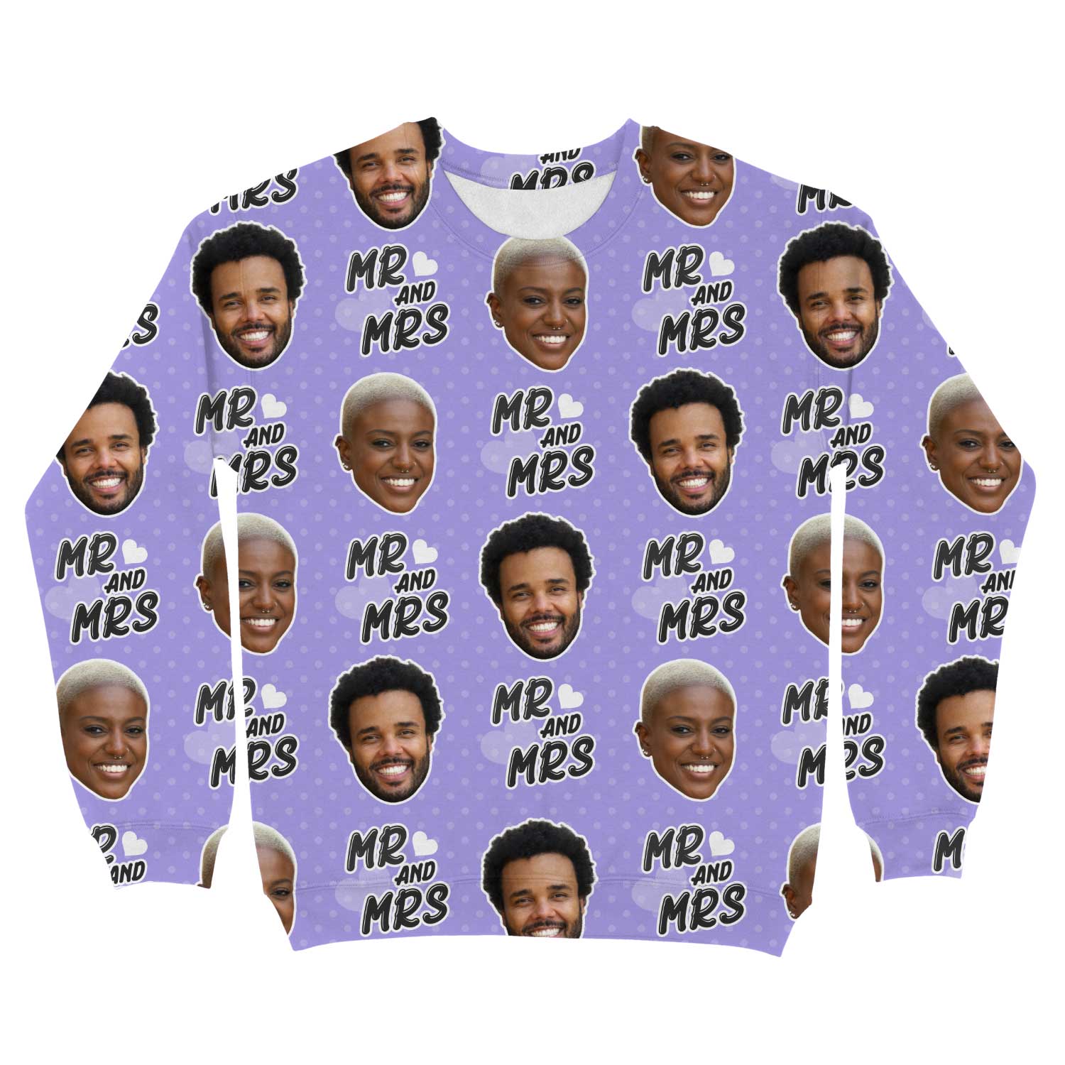 Mr & Mrs Custom Sweatshirt