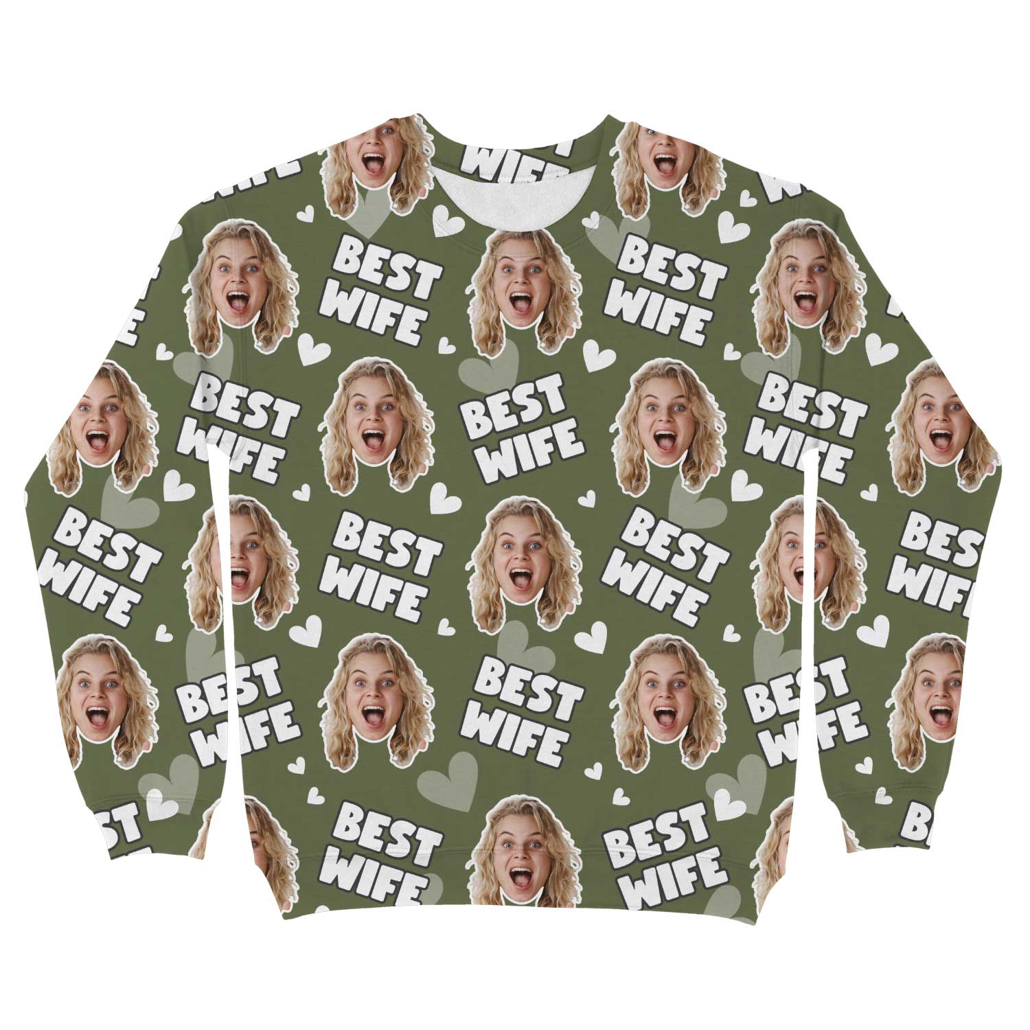 Best Wife Custom Sweatshirt