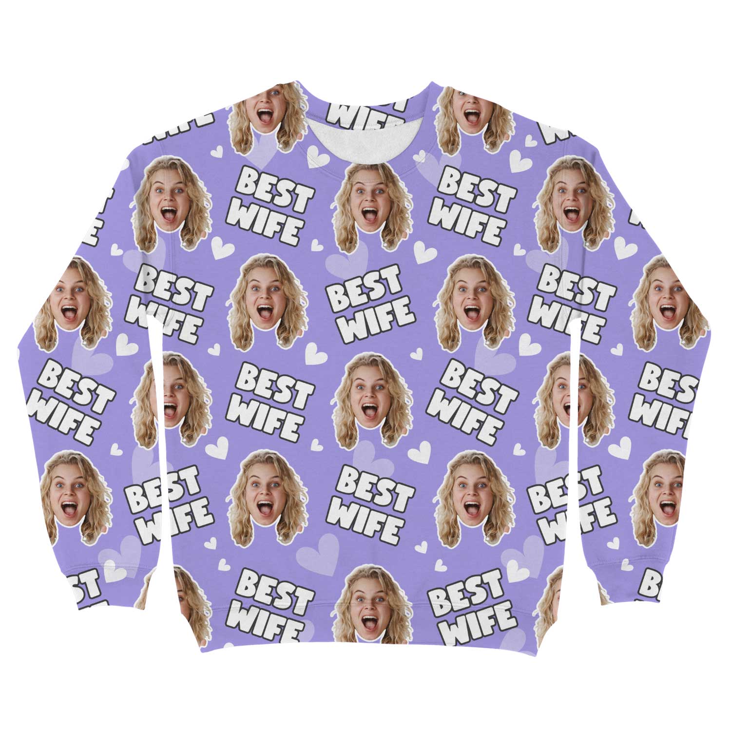 Best Wife Custom Sweatshirt