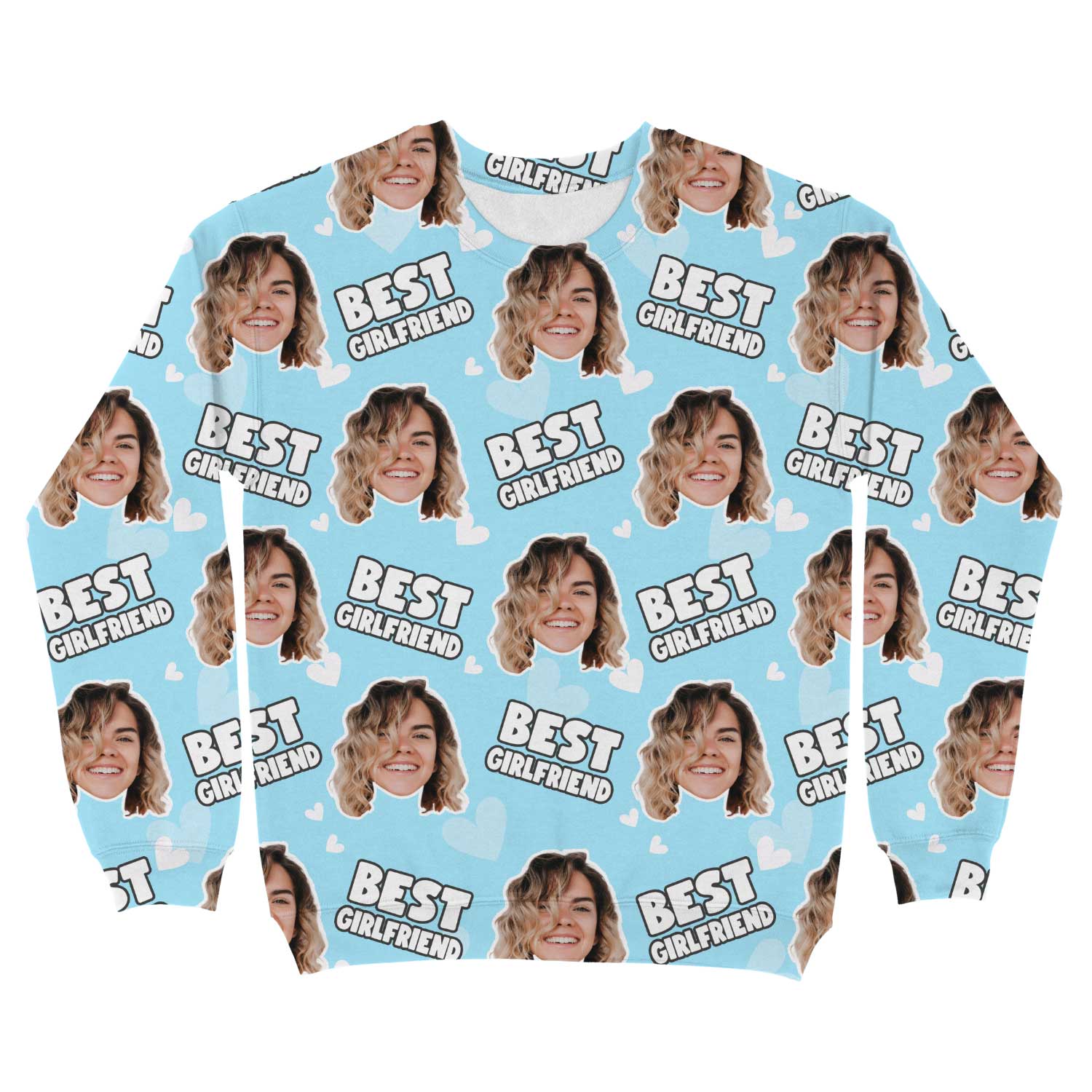 Best Girlfriend Custom Sweatshirt