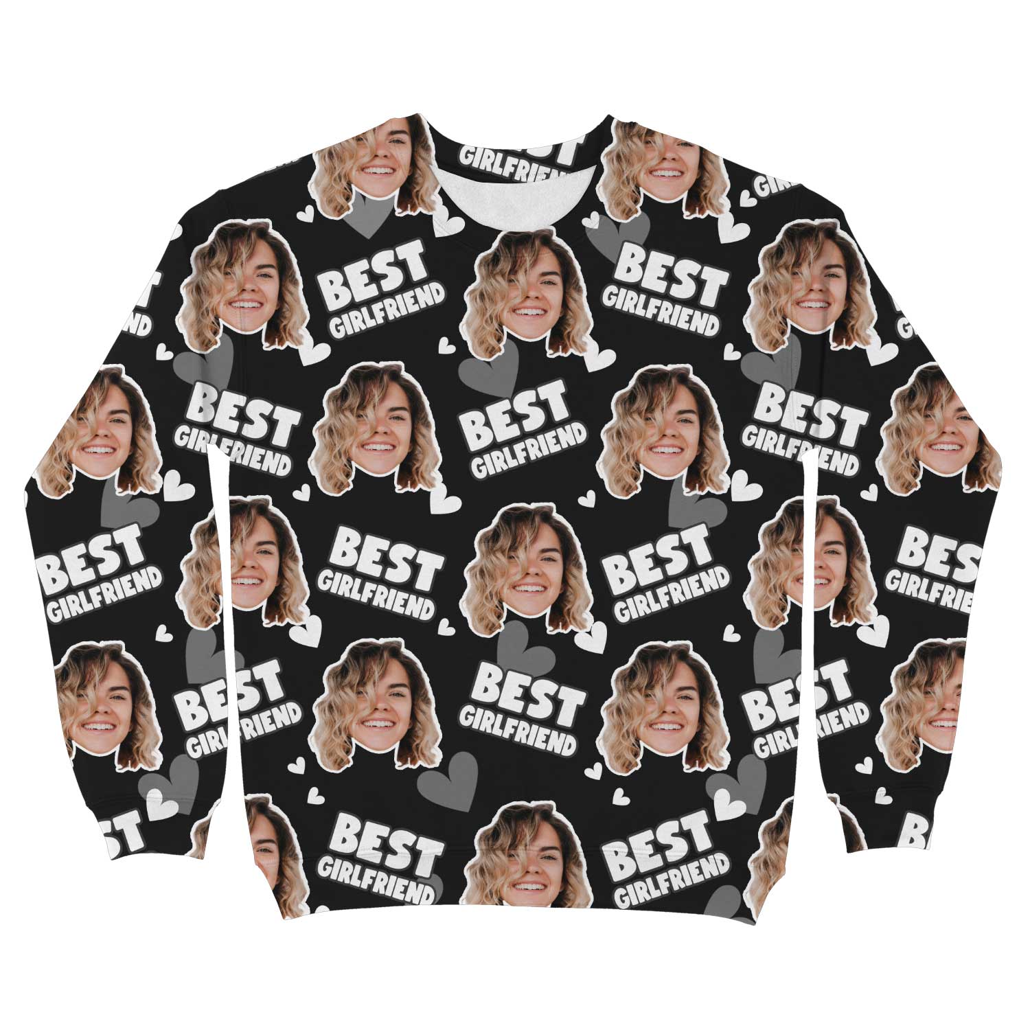 Best Girlfriend Custom Sweatshirt
