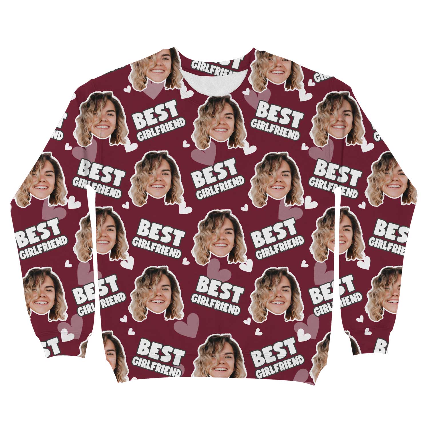Best Girlfriend Custom Sweatshirt