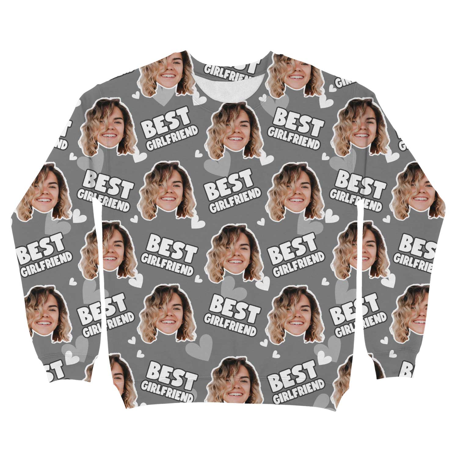 Best Girlfriend Custom Sweatshirt