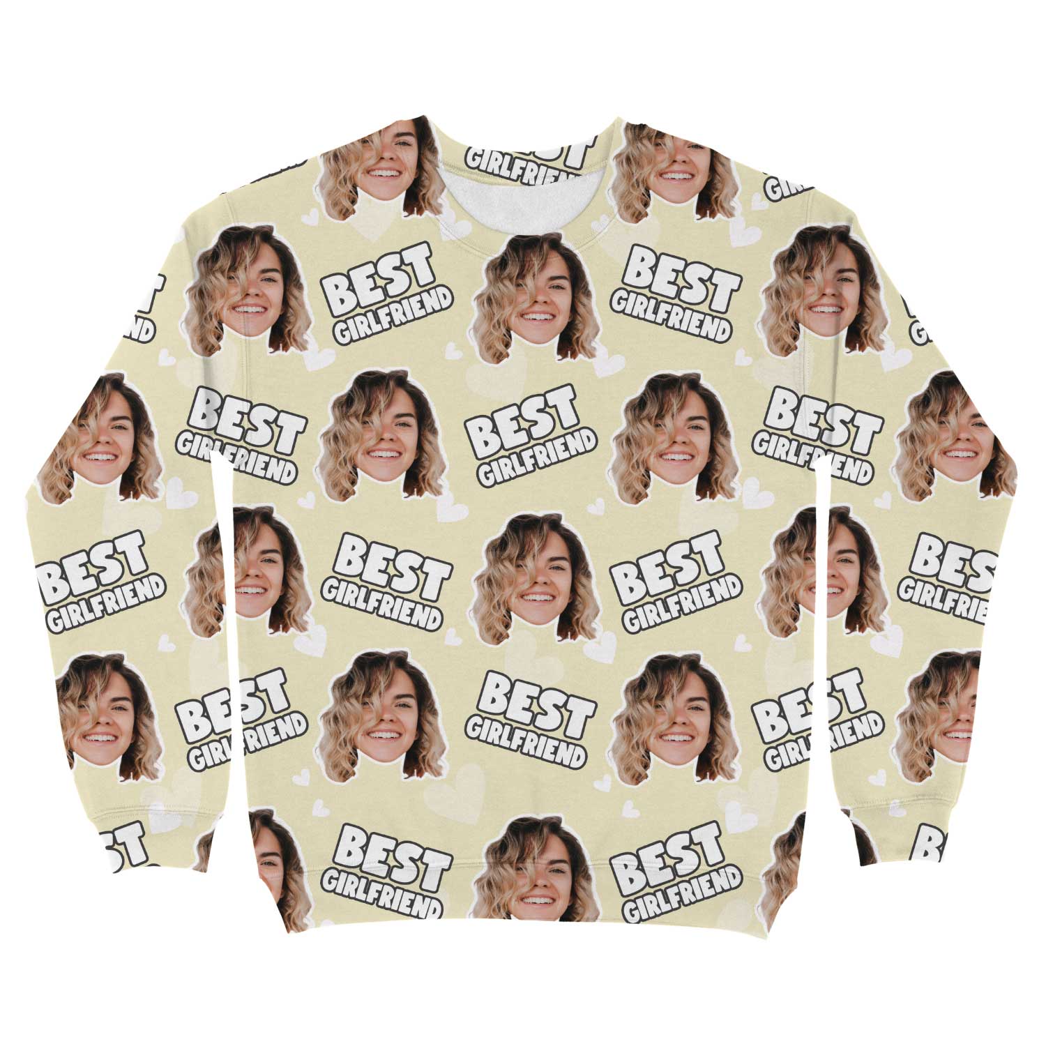 Best Girlfriend Custom Sweatshirt