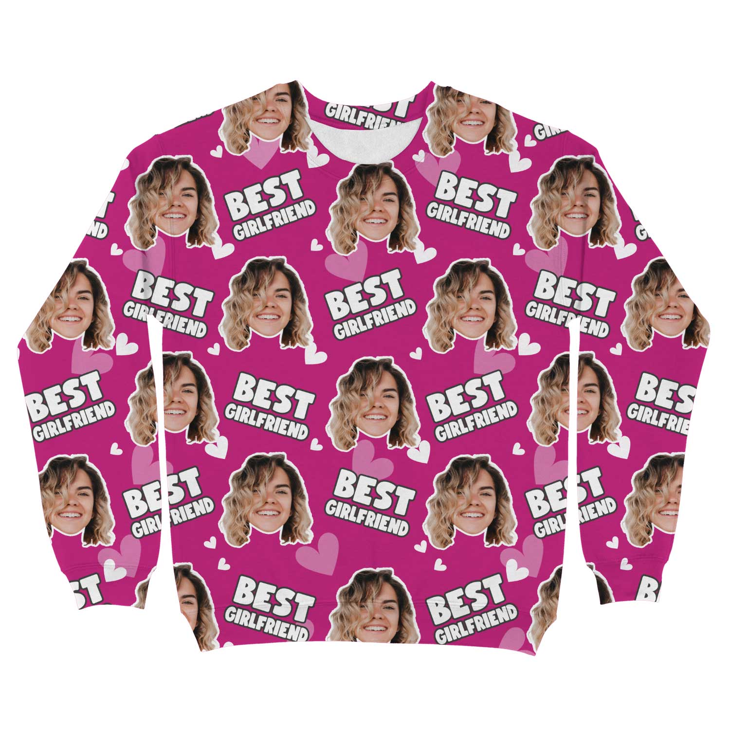 Best Girlfriend Custom Sweatshirt