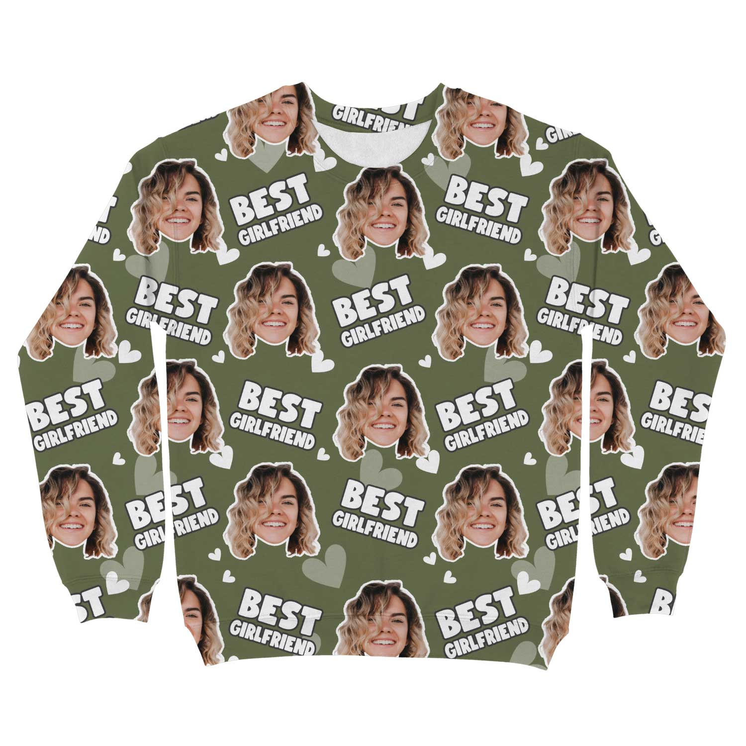 Best Girlfriend Custom Sweatshirt