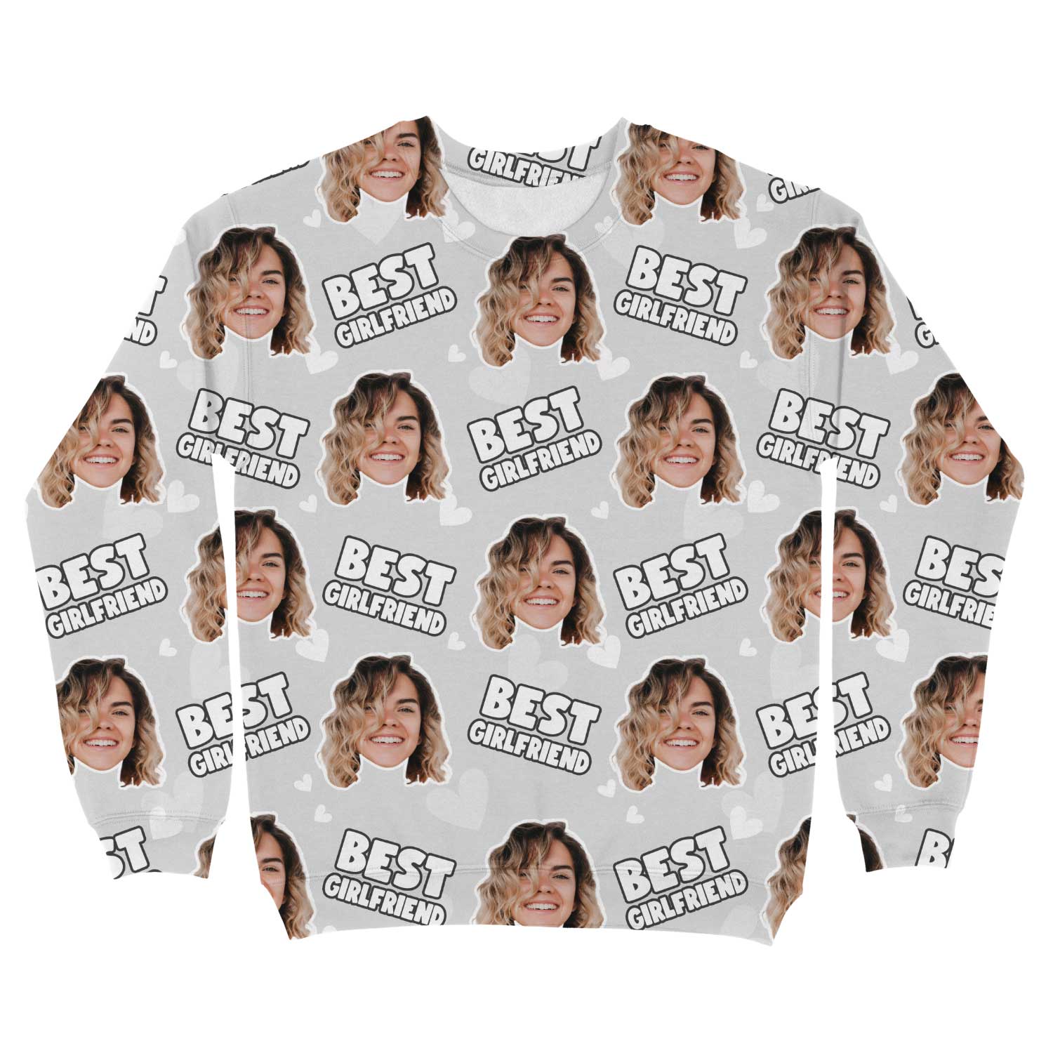 Best Girlfriend Custom Sweatshirt