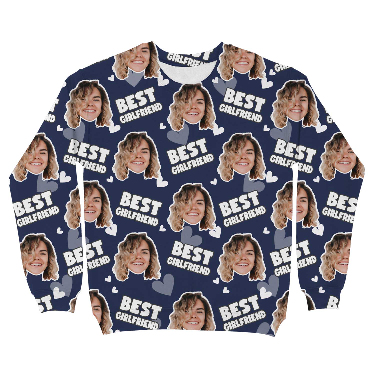 Best Girlfriend Custom Sweatshirt