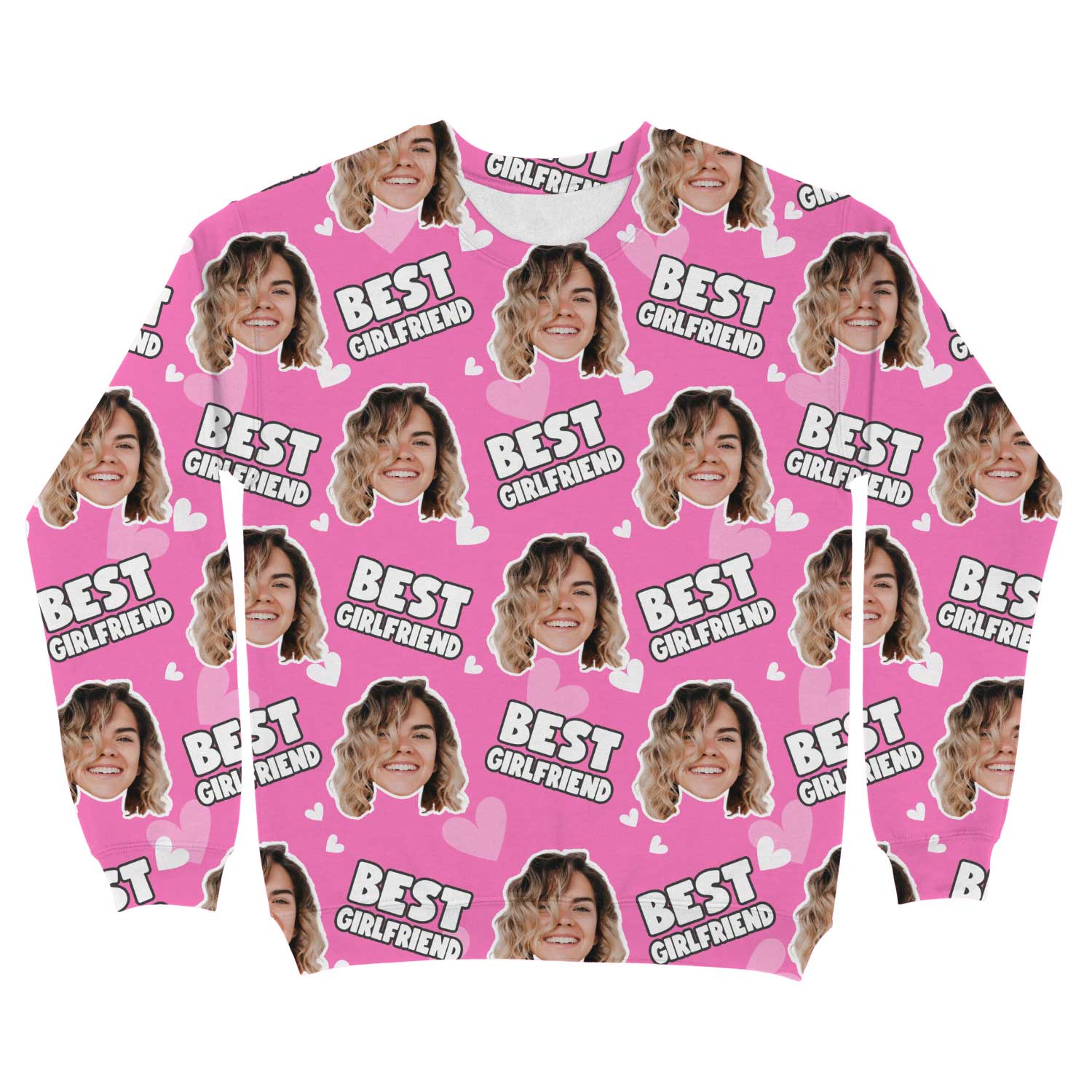 Best Girlfriend Custom Sweatshirt