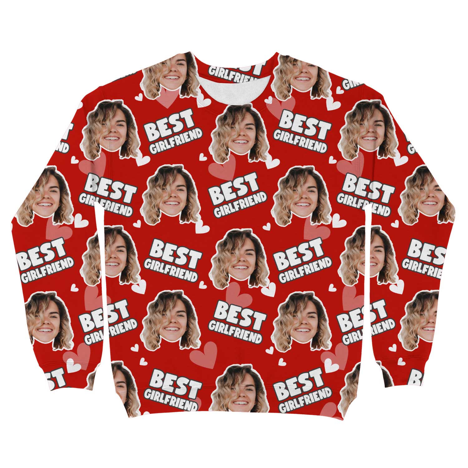 Best Girlfriend Custom Sweatshirt