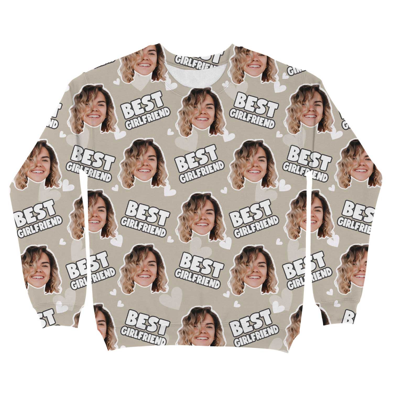 Best Girlfriend Custom Sweatshirt