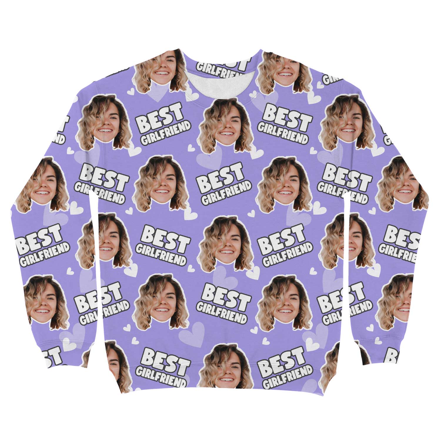 Best Girlfriend Custom Sweatshirt