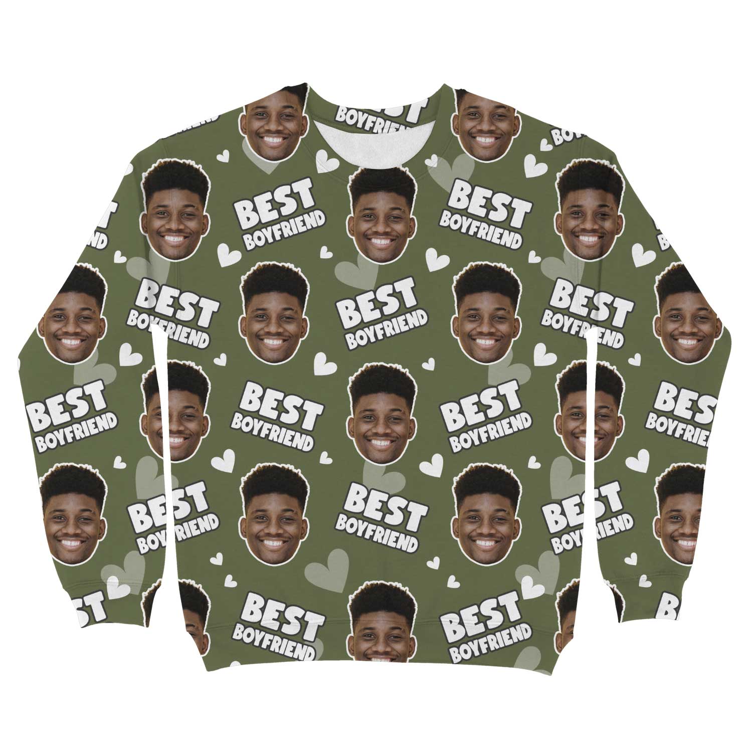 Best Boyfriend Custom Sweatshirt