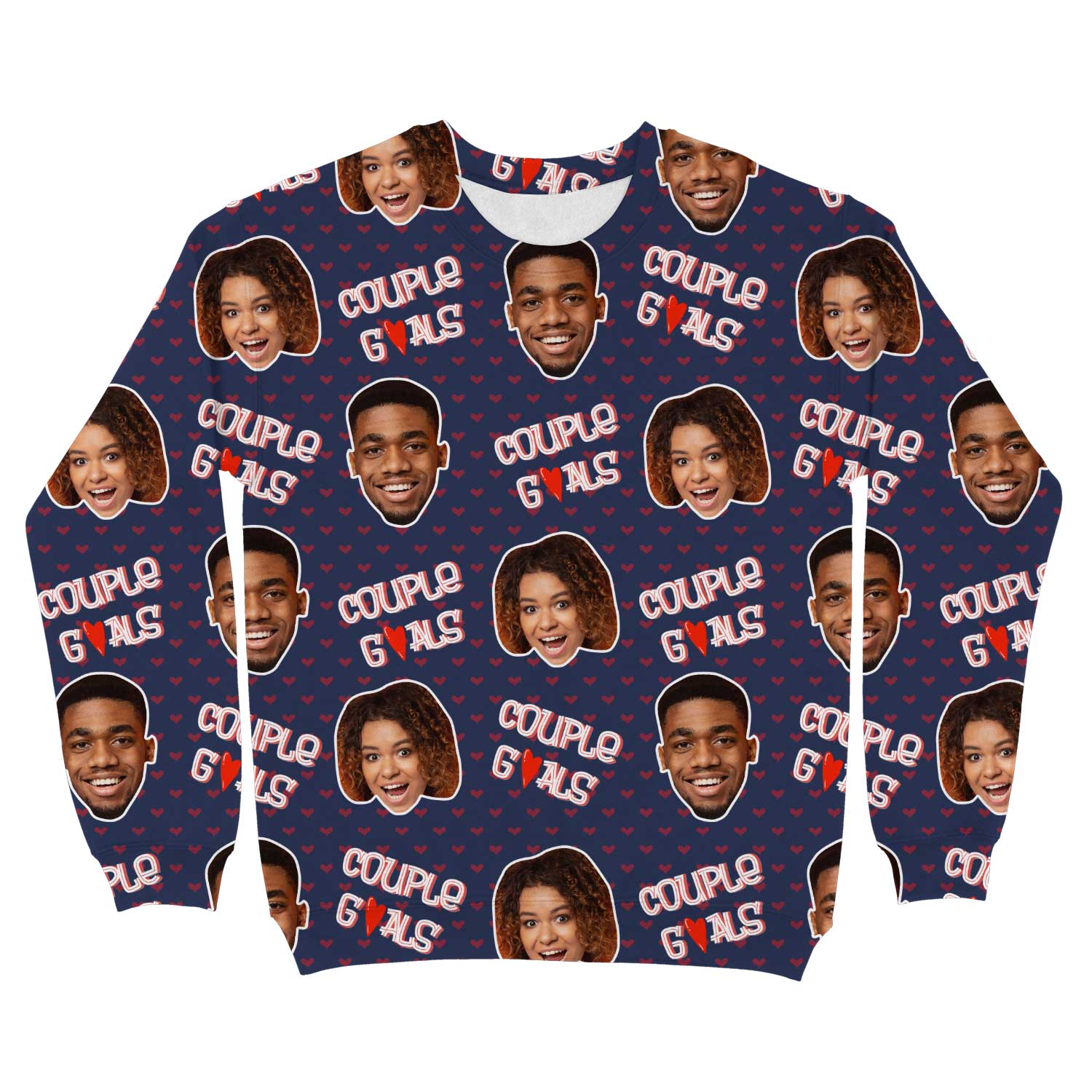 Couple Goals Custom Sweatshirt