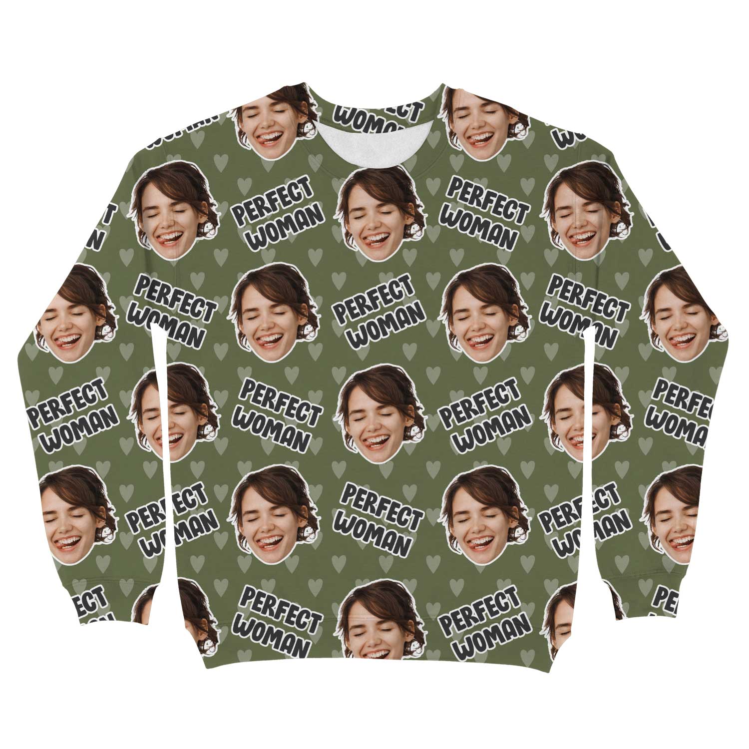 The Perfect Woman Custom Sweatshirt