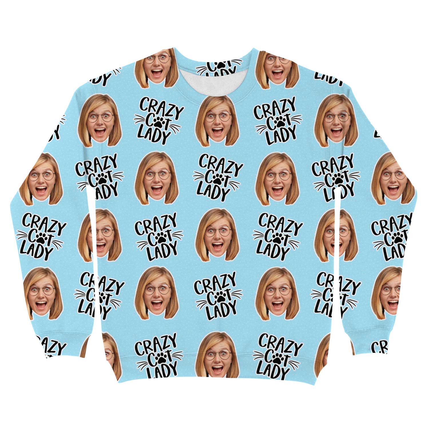 Crazy Cat Lady Custom Sweatshirt