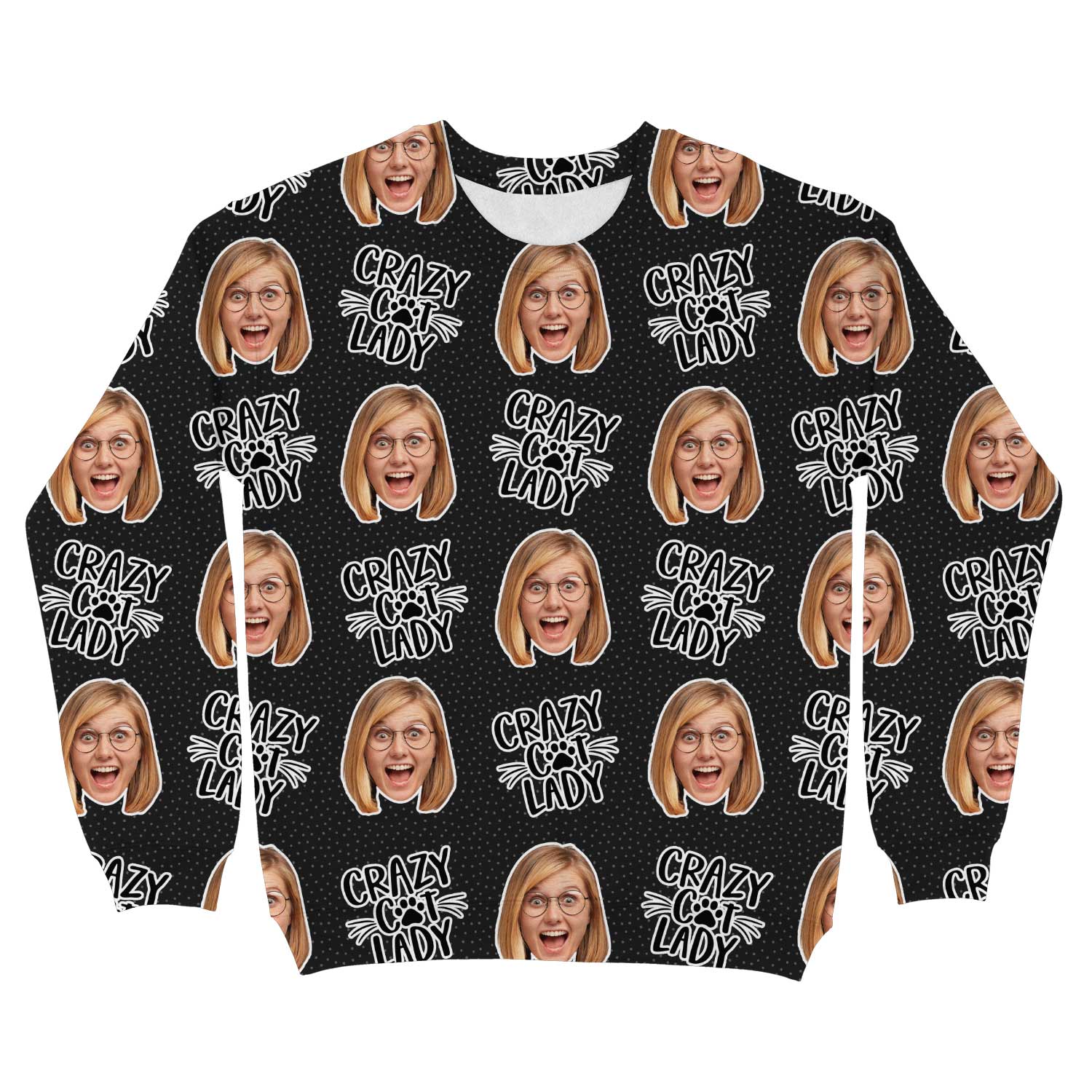 Crazy Cat Lady Custom Sweatshirt