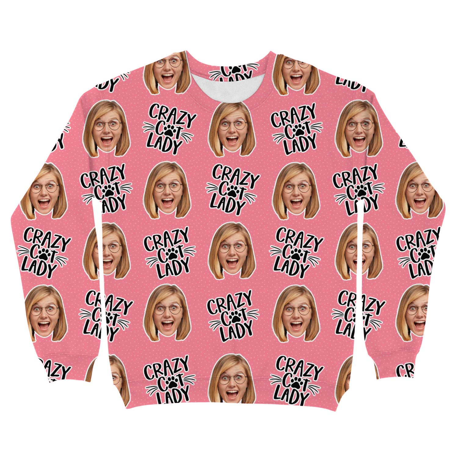 Crazy Cat Lady Custom Sweatshirt