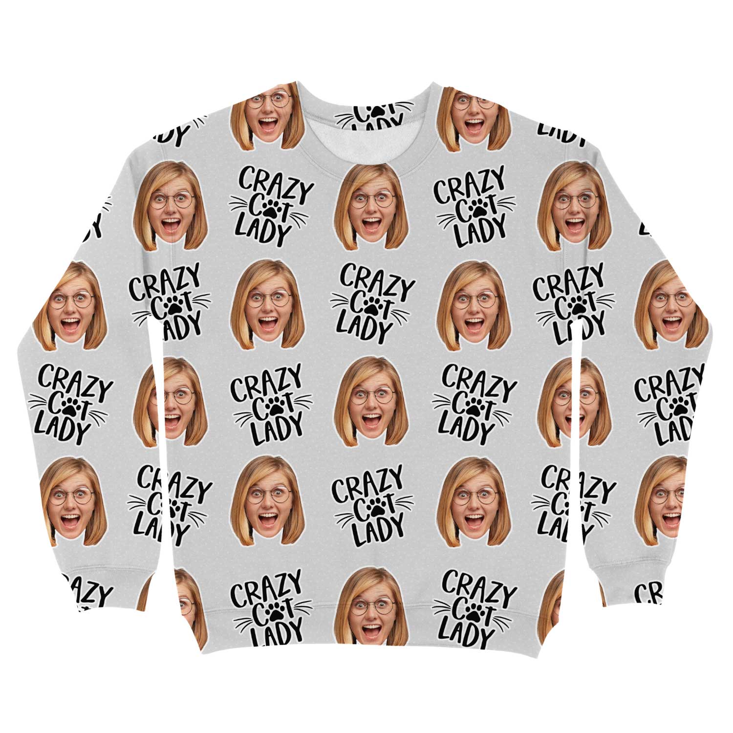 Crazy Cat Lady Custom Sweatshirt