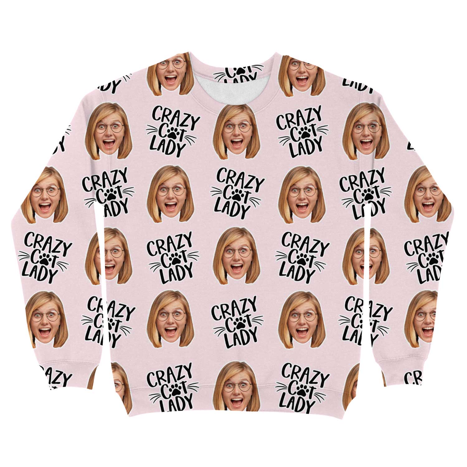 Crazy Cat Lady Custom Sweatshirt