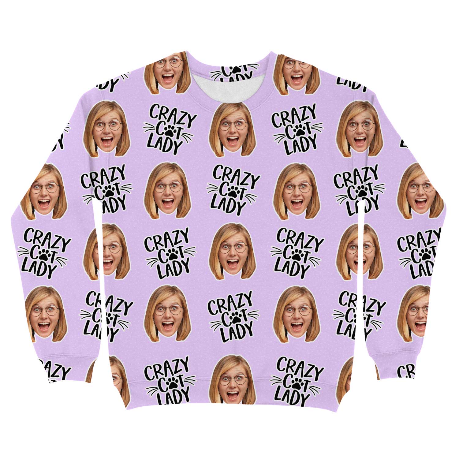 Crazy Cat Lady Custom Sweatshirt