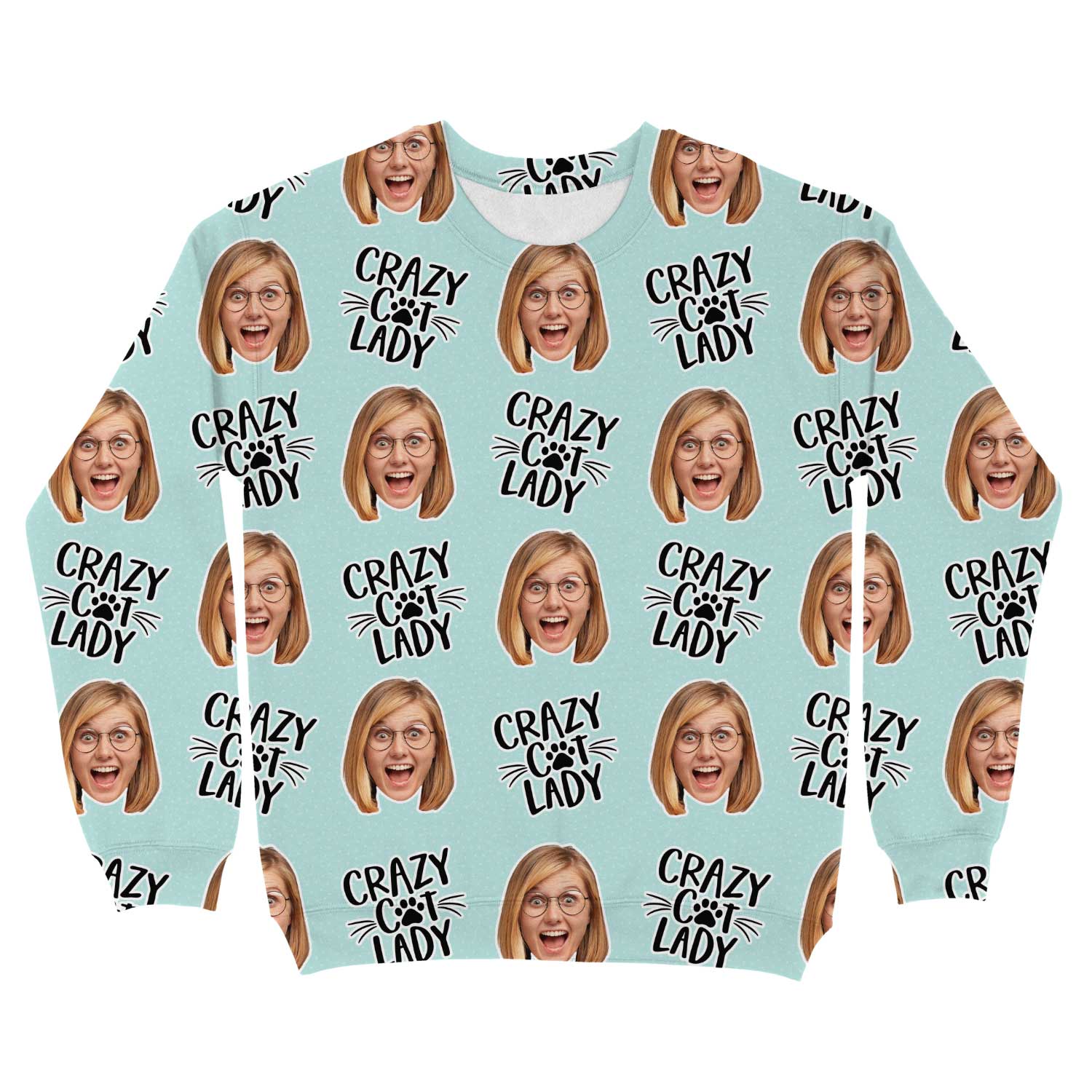 Crazy Cat Lady Custom Sweatshirt