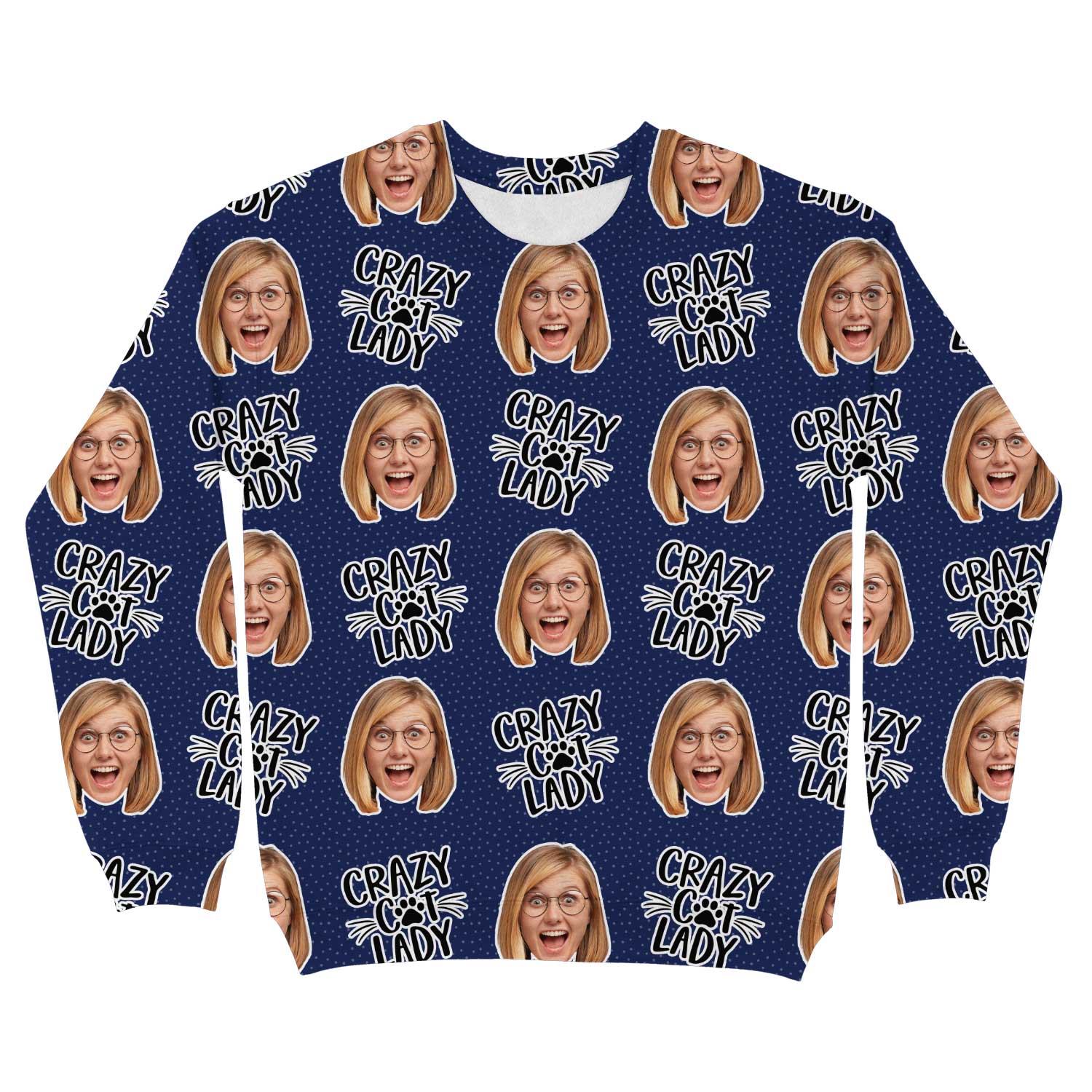 Crazy Cat Lady Custom Sweatshirt