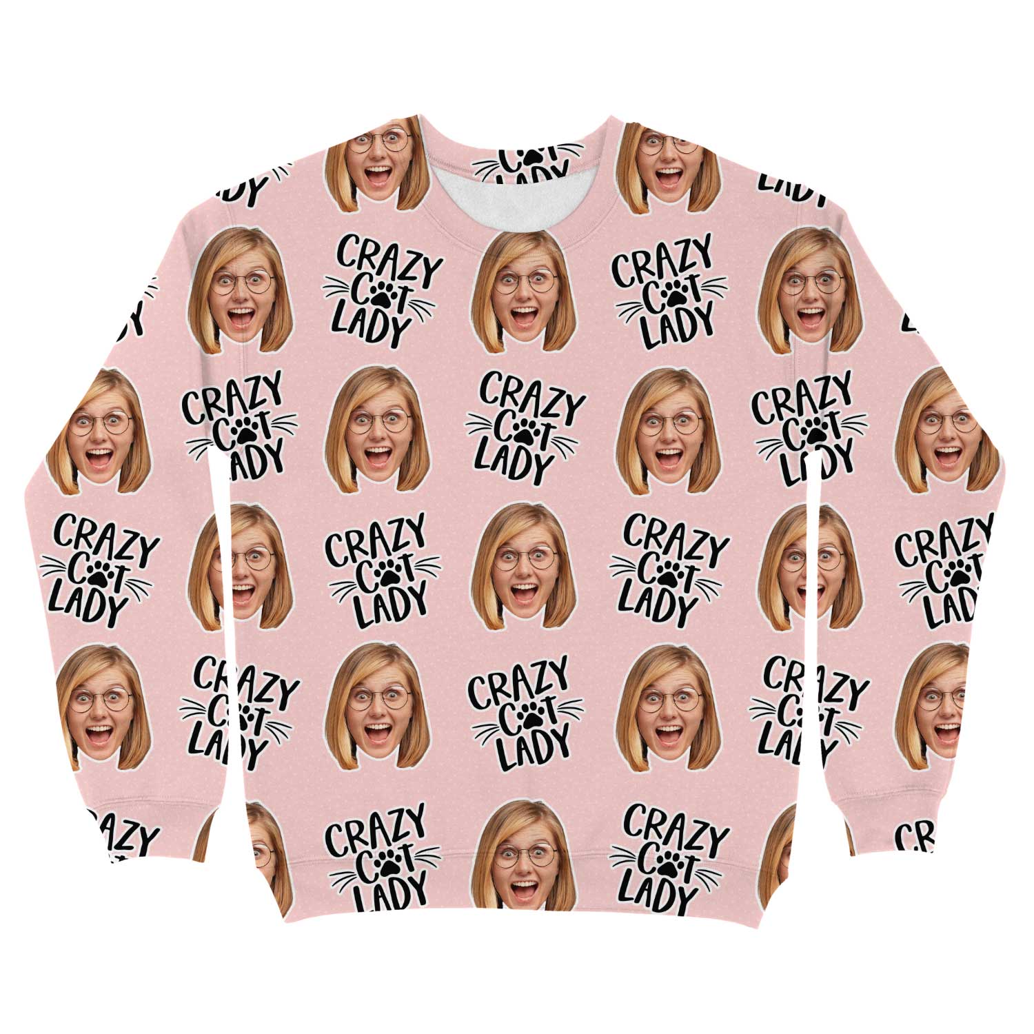 Crazy Cat Lady Custom Sweatshirt