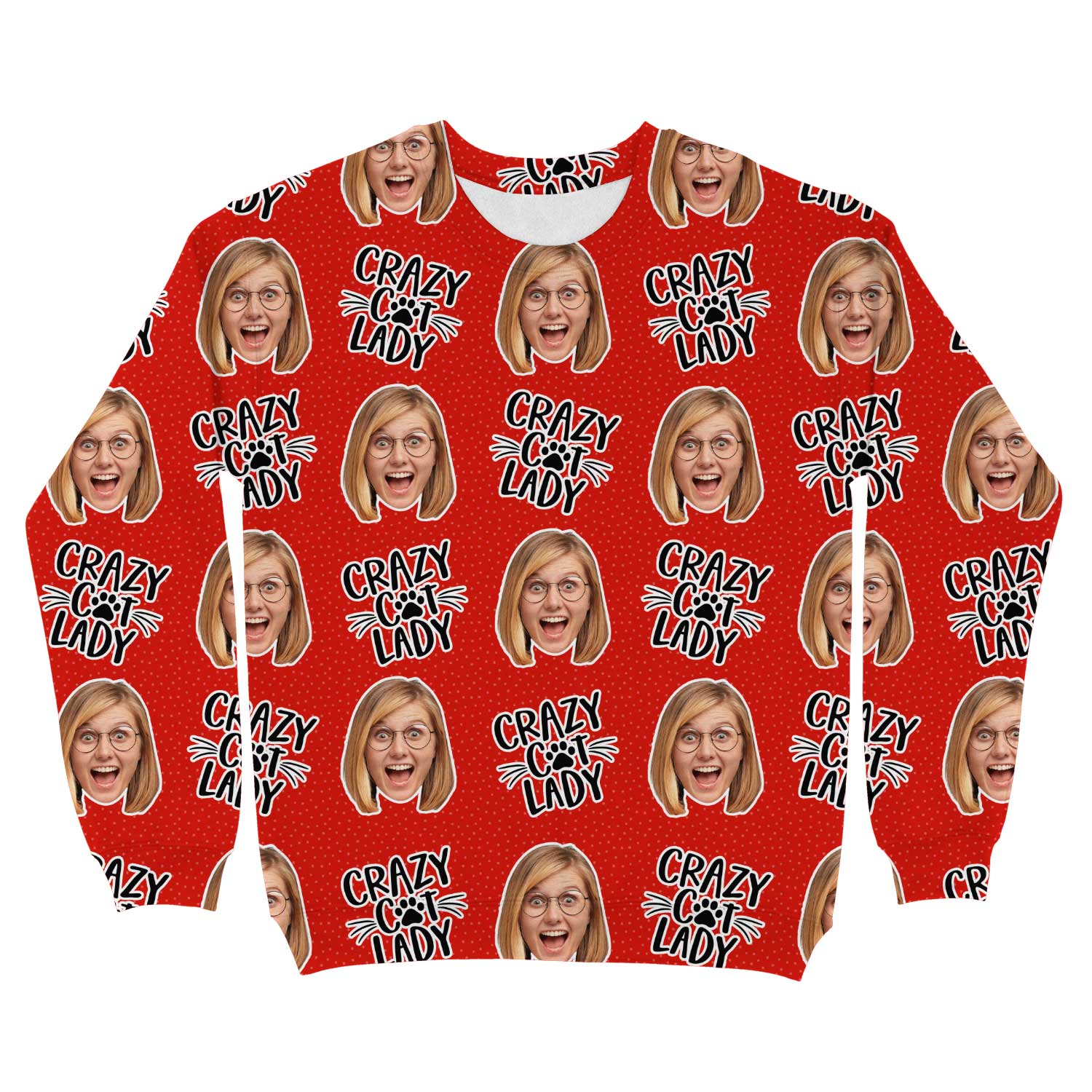 Crazy Cat Lady Custom Sweatshirt