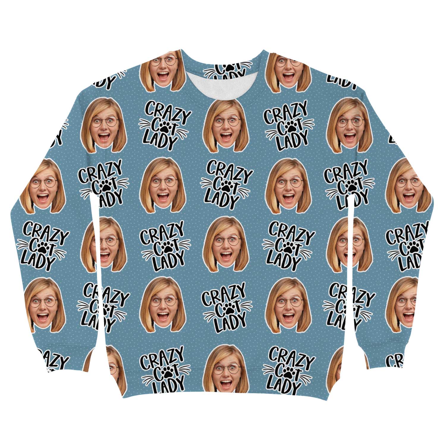 Crazy Cat Lady Custom Sweatshirt