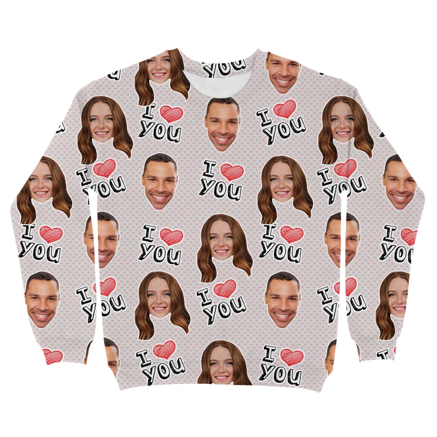 I Heart You Custom Sweatshirt