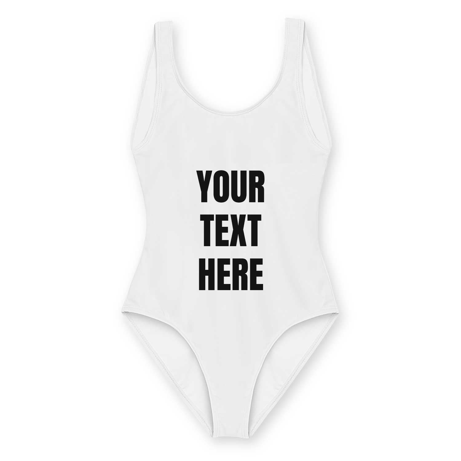 personalised swimwear
