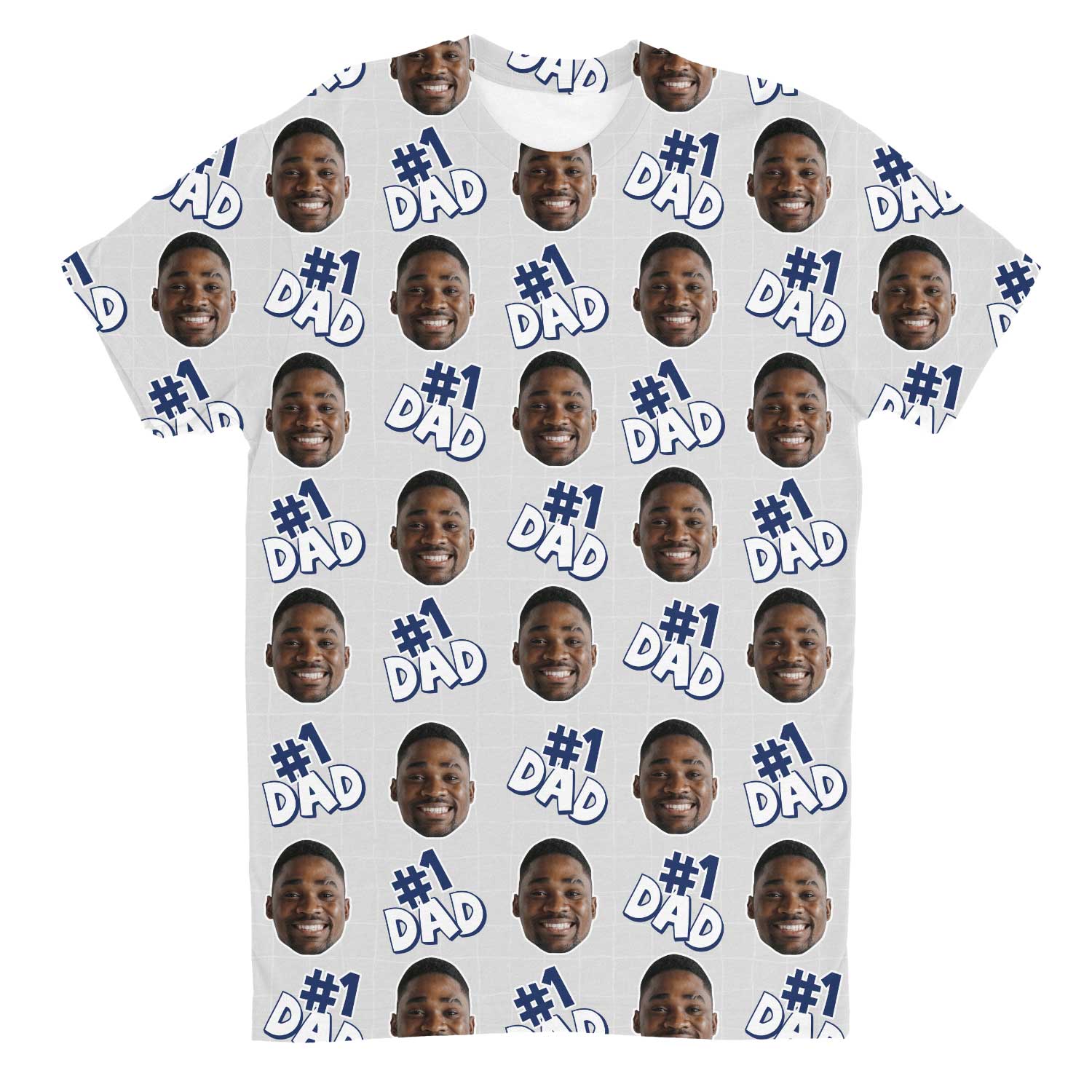 Number 1 Dad Custom T-Shirt